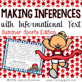 Making Inferences with Informational Text (Summer Sports Edition)