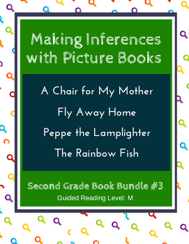 Preview of Making Inferences with Picture Books|Comprehension Strategy|2nd Grade Bundle #3