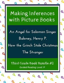 Preview of Making Inferences with Picture Books (Third Grade Book Bundle #2) CCSS