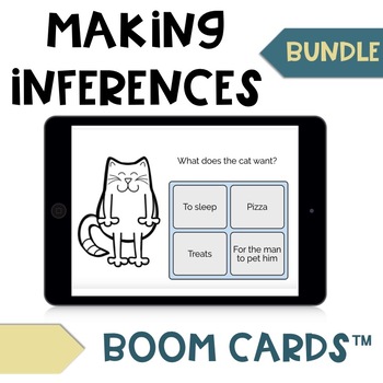Preview of Making Inferences with Videos | Boom Card™ BUNDLE