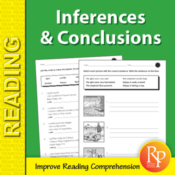 Preview of Making Inferences & Drawing Conclusions Worksheets - 3rd & 4th Grade Activities