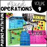 Making Math Fun Volume 9 - Mixed Operations