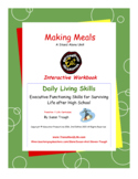 Making Meals - 2 Workbooks & 9 Videos - Daily Living Skills