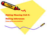 Making Meaning (Third Edition) - Grade 4 - Unit 6, Weeks 1&2