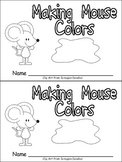 Color Words Emergent Reader Making Mouse Colors - Kindergarten