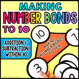 Making Number Bonds to Ten | Adding and Subtracting to Mak