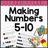 Making Numbers 5-10 | Worksheets to Build Number Sense