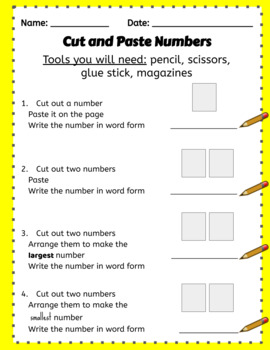 Preview of Making Numbers Pack - Centers