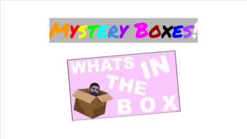 Preview of Making Observations -- Mystery Boxes Lab