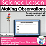 Making Observations in Science Lesson