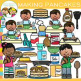 How to Make Pancakes Clip Art