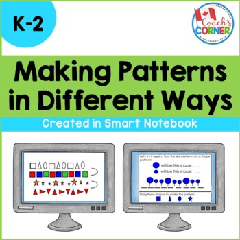 Preview of Making Patterns in Different Ways | for Use with Smart Notebook