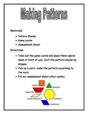Making Patterns with pattern blocks