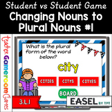 Changing Nouns into Plural Nouns Student vs Student Game #1