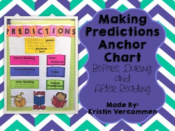 Making Predictions Anchor Chart