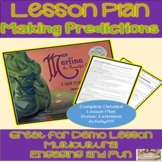 Making Predictions Lesson Plan  - Martina the Beautiful Cockroach