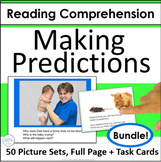 Making Predictions Picture Cards and Task Cards Bundle
