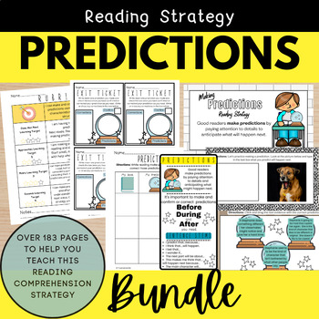 Preview of Making Predictions - Reading Comprehension Resources - Bundle