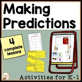 Making Predictions Reading Comprehension Unit | Kindergart