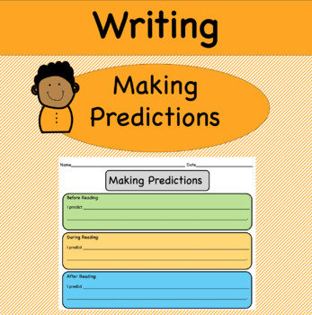 Preview of Making Predictions Graphic Organizer