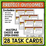 Making Predictions Task Cards Activities Predicting Outcomes