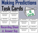 Making Predictions Task Cards Activity (3rd 4th 5th 6th Gr