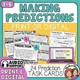 Making Predictions Task Cards and Google Slides for Making Inferences