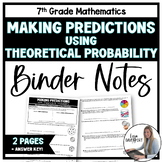 Making Predictions using Theoretical Probability - 7th Gra