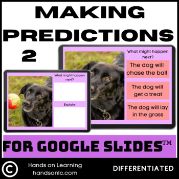 Preview of Making Predictions with Pictures 2 for Google Slides