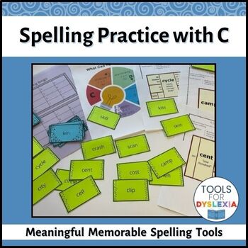 Preview of Making Sense of the Letter C Spelling Practice & Games