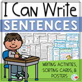 Making Sentences {K-1st grade}
