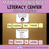 Making Sentences Literacy Center (Homeschool)