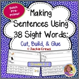 Making Sentences 38 Sight Words For Early Learners w/ Easel Pages