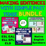 Making Sentences with Simple Past Tense BUNDLE Boom Learni