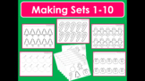 Making Sets of Numbers 1-10 ~ Christmas Themed