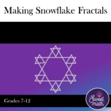 Making Snowflake Fractals