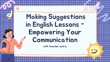 Preview of Making Suggestions in English Lessons - Empowering Your Communication  In