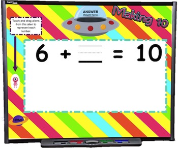 Preview of Making Ten SMART BOARD Game