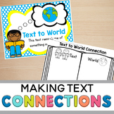 Text Connections Worksheets - Text to Text - Text to Self 