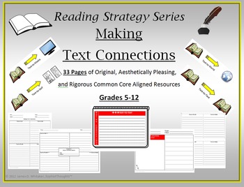 Preview of Making Text Connections Unit Resource Common Core