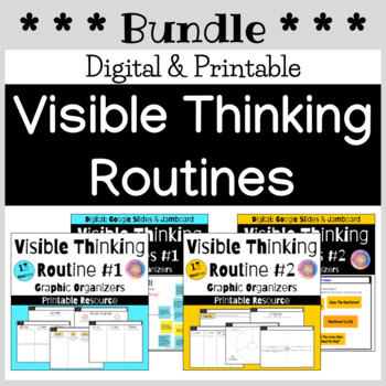 Preview of Making Thinking Visible: Bundle of Visible Thinking Routines