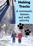 Making Tracks! Movement and Math Activity