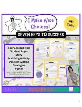 Preview of Making Wise Choices! SEL Skills (1st-2nd)