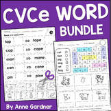 CVCe Word Search Puzzles + Making Words Long Vowel A I O &
