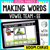 Making Words Long e EE BOOM CARDS™