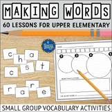 Making Words Small Group Vocabulary RTI Reading Interventi
