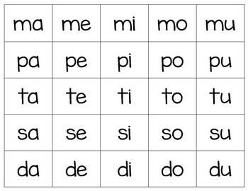 Making Words {Spanish Syllable Sort} by Teach Create Motivate | TpT