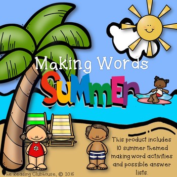 Preview of Making Words - Summer Edition