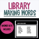 Making Words- Word Work - (Spelling, Vocabulary & Phonics 