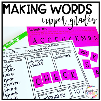 Preview of Making Words